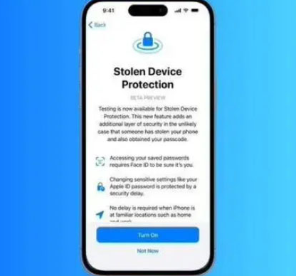 大通苹果授权维修店分享被盗设备保护功能开启方法 