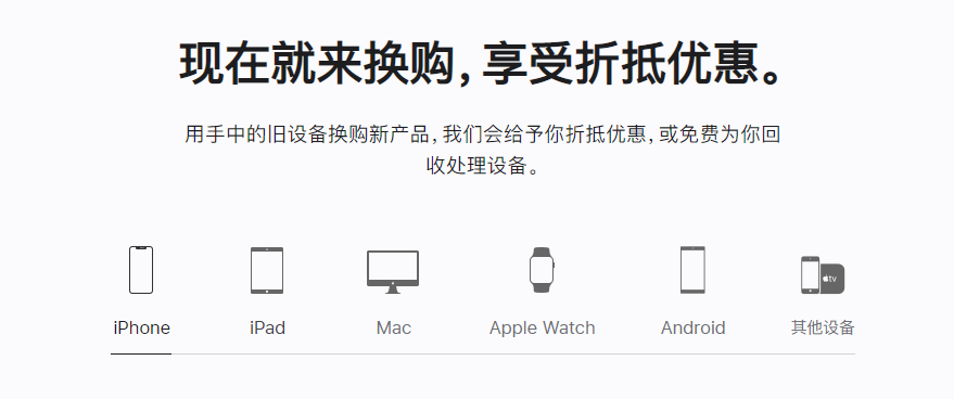 大通苹果手机维修分享iPhone以旧换新的去处 